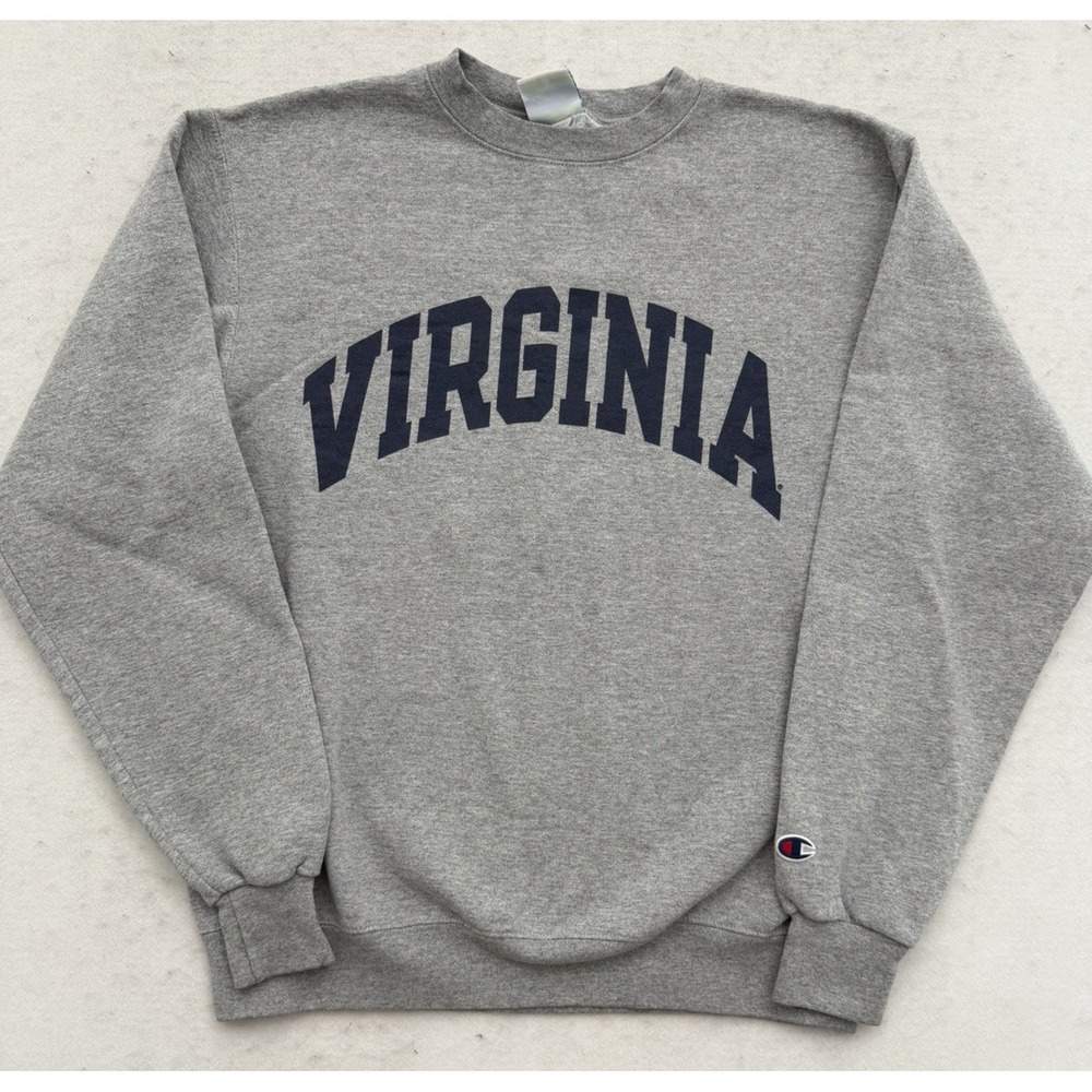 Vintage 90s Champion University Of Virginia UVA Sweatshirt Mens Size M